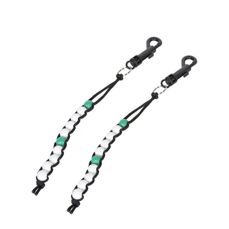 Andux 2pcs/Set Golf Beads Score Counter for Golfer JFQ-03 (White/Green) - Image 1
